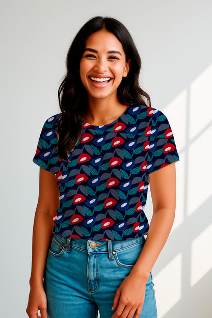 Jardín de primavera estilizado