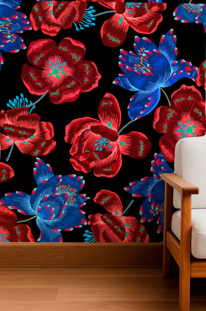 Caleidoscopio de amapolas