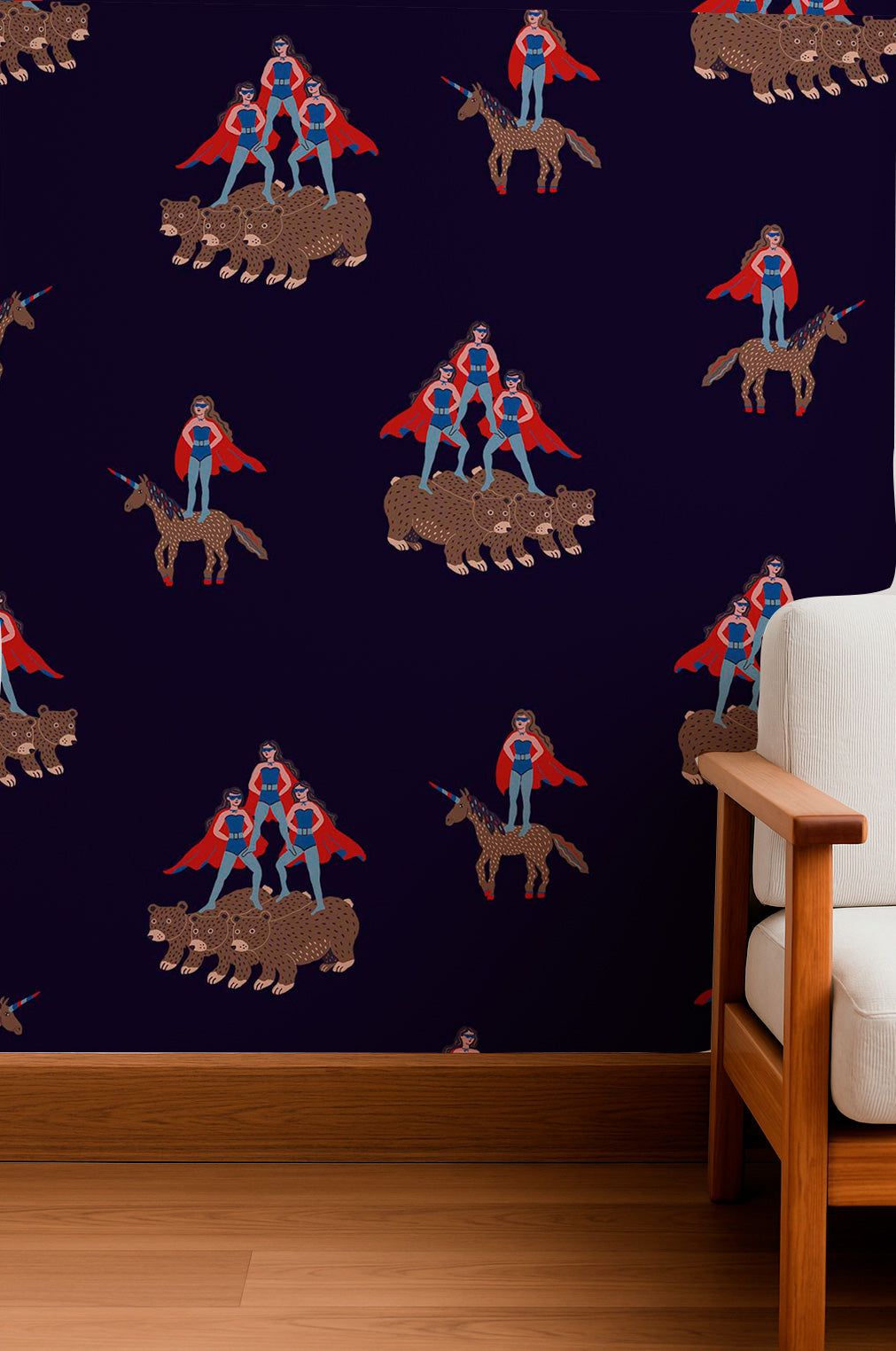 Desfile de superhéroes