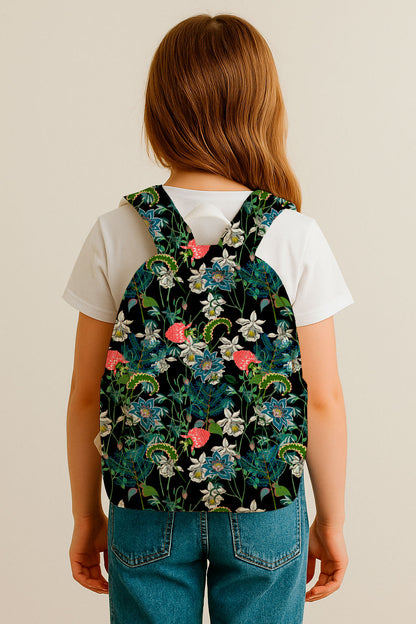 Tangled Exotic Flowers