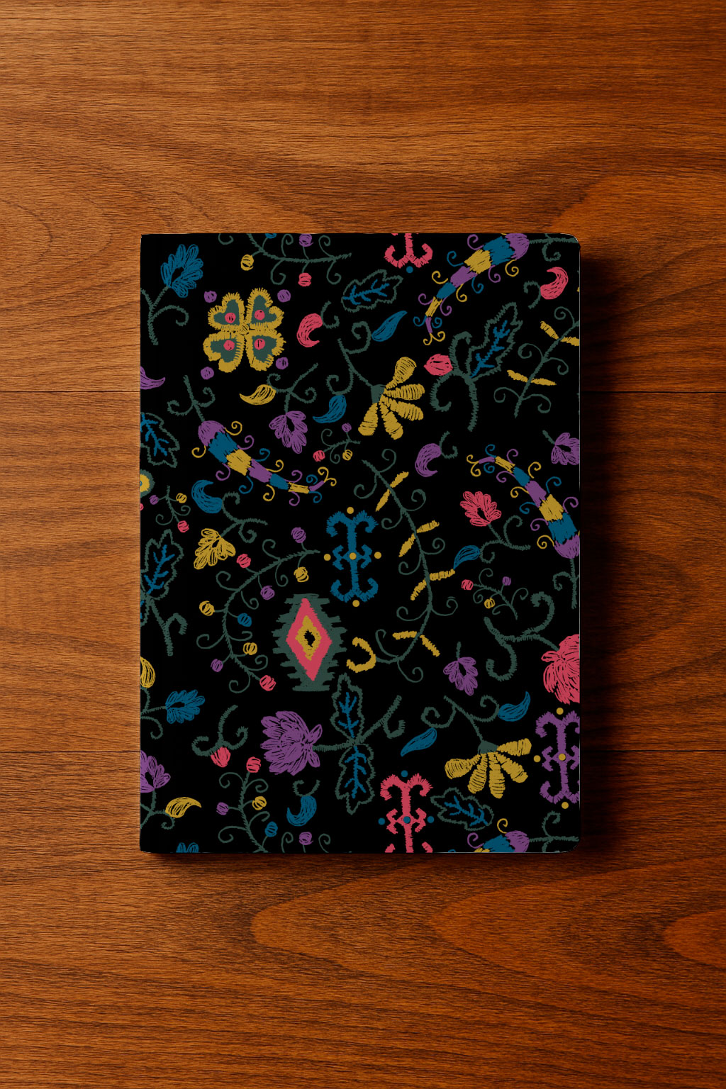 Motivo bordado bohemio