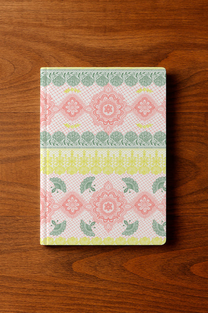 Armonía de rayas de encaje