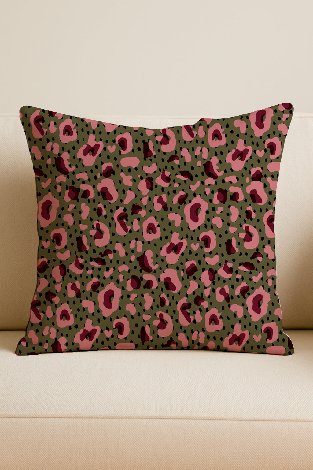 Estampado de leopardo rosa