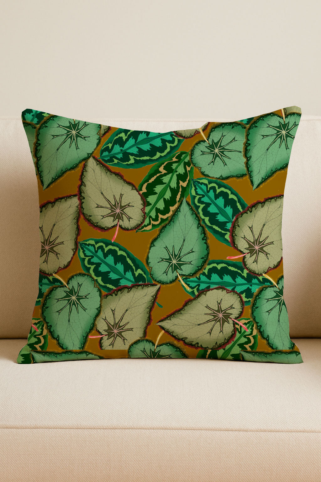 Patrones de hojas superpuestas