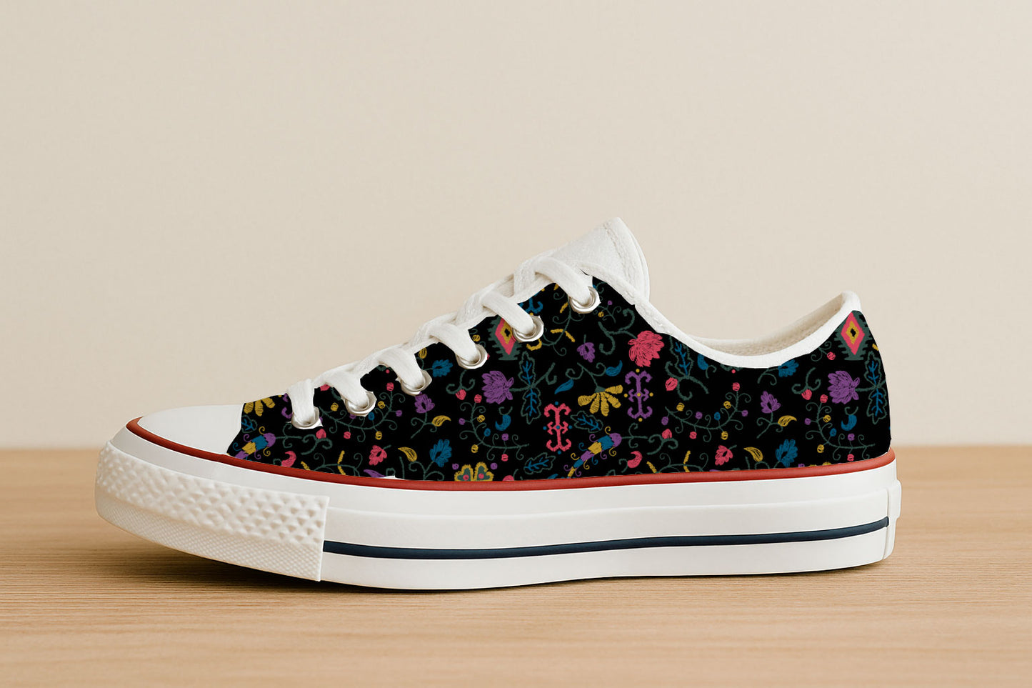 Motivo bordado bohemio