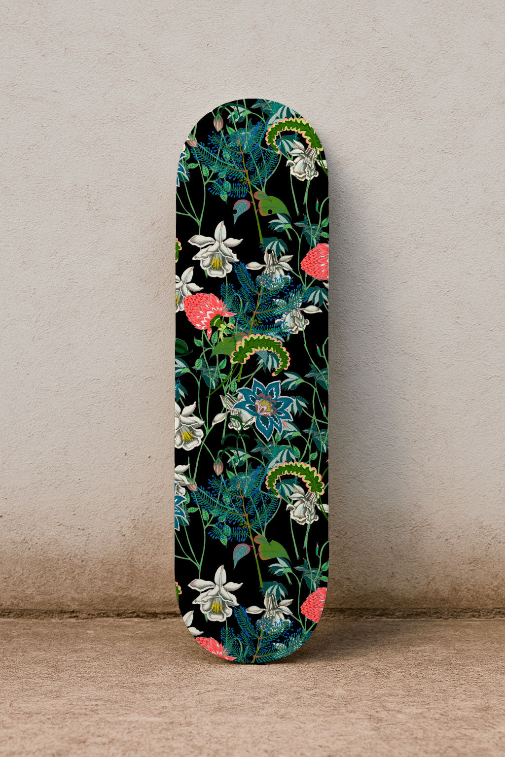 Tangled Exotic Flowers