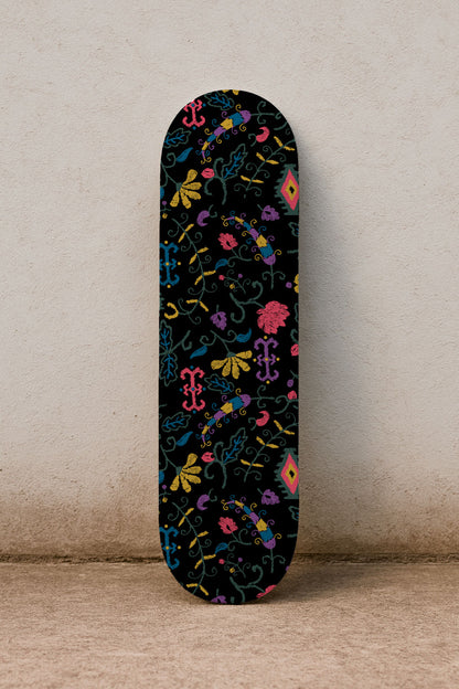 Motivo bordado bohemio