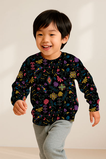 Motivo bordado bohemio