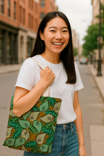 Patrones de hojas superpuestas