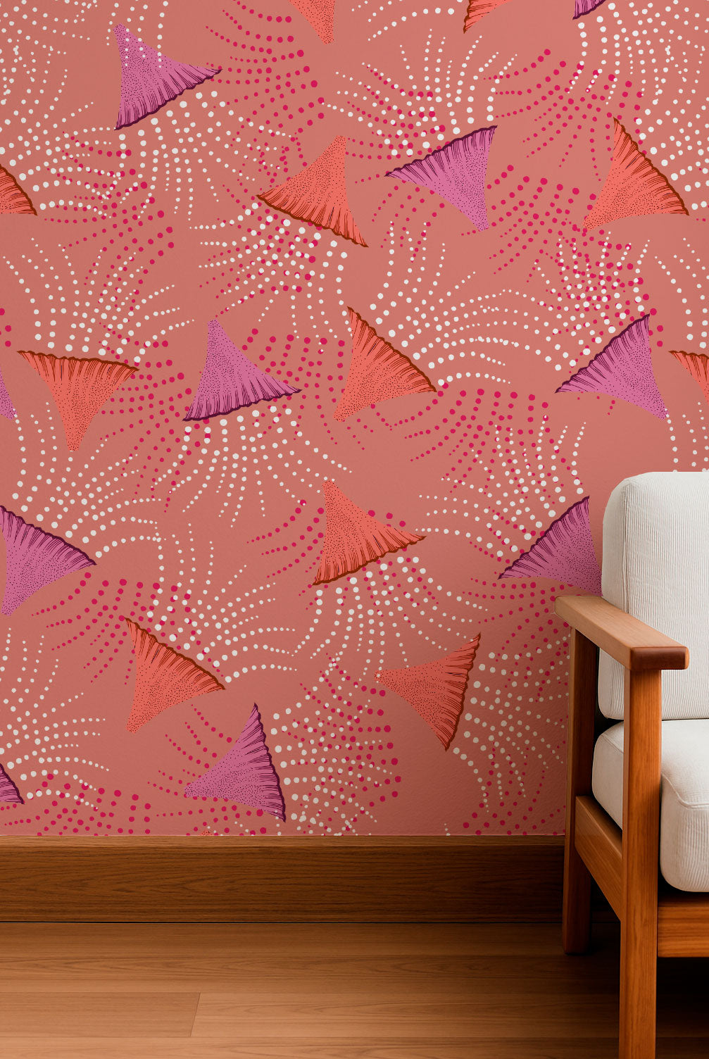 Vintage Blossom Field