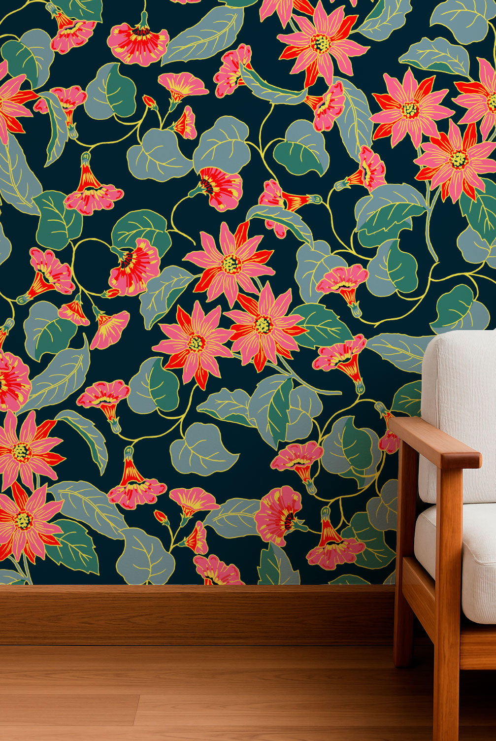 Flores nocturnas tropicales